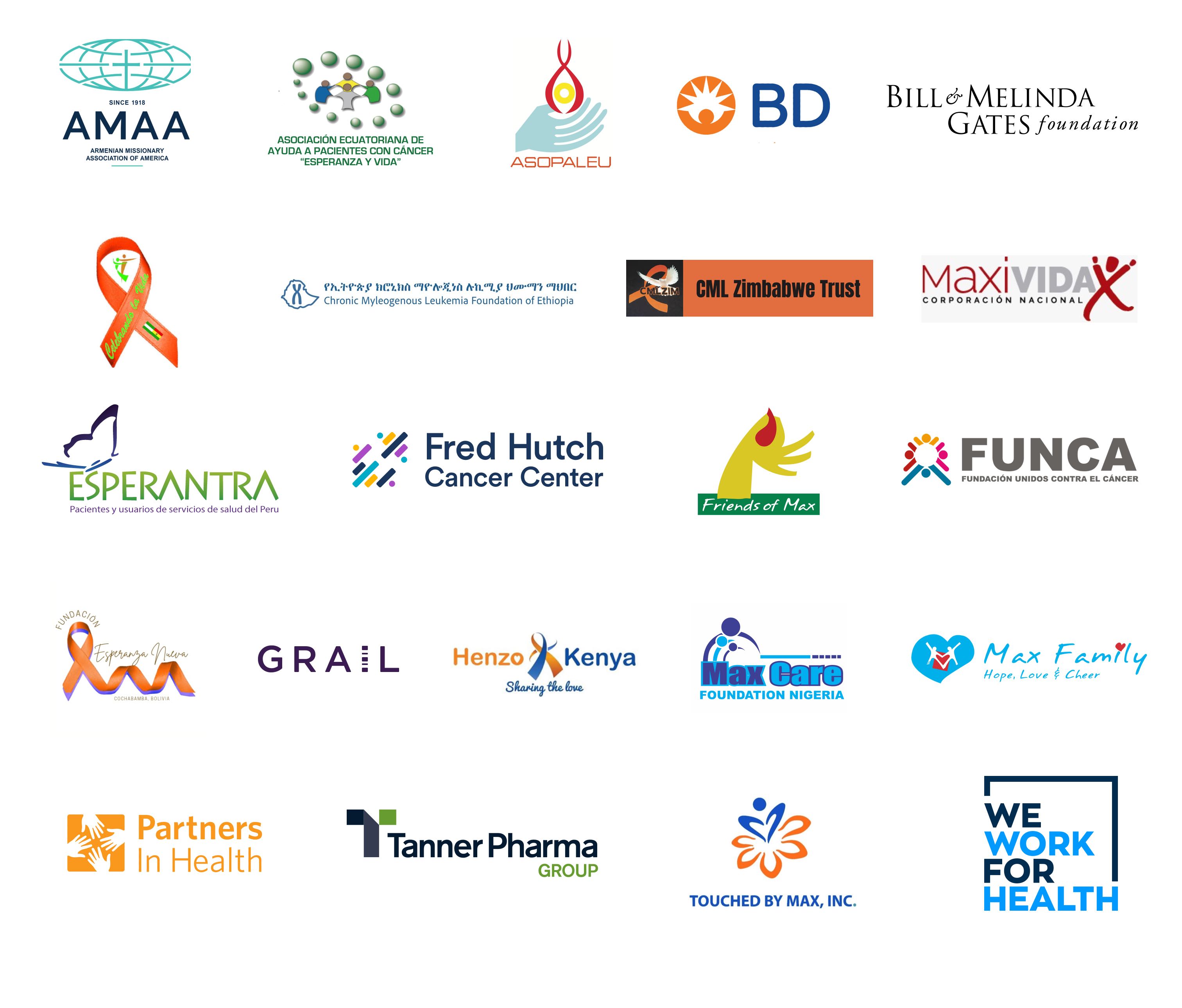 non profiles and corporate partners of The Max Foundation